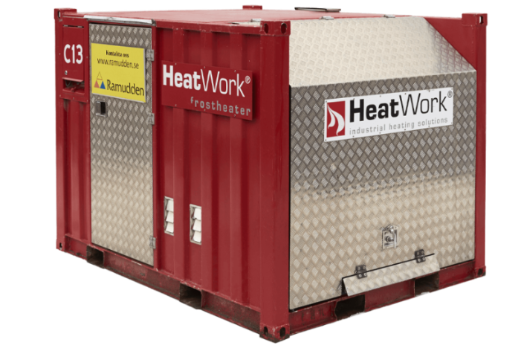 Установка для прогрева поверхностей HEATWORK HW3600, 103 кВт