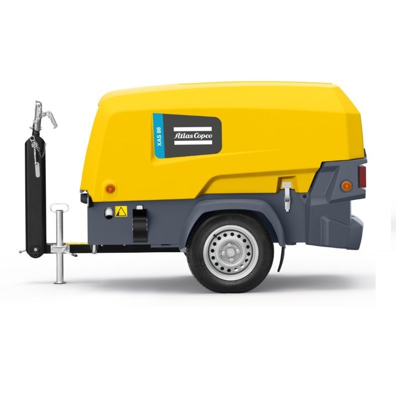 Компрессор дизельный Atlas Copco XAS88, 5000л/мин, 7бар